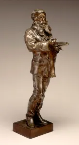 Vincenzo Gemito, Jean-Louis-Ernest Meissonier, Italian, 1852-1929, 1879, bronze Vincenzo Gemito, Jean-Louis-Ernest Meissonier, Italian, 1852-1929, 1879, bronze