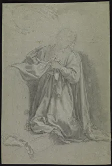 Virgin Annunciate Francisco Bayeu y Subias Spanish Virgin Annunciate Francisco Bayeu y Subias Spanish