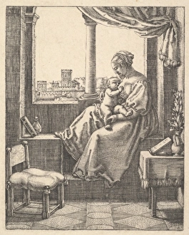 Virgin Window 1502-40 Engraving Sheet 7 11/16 Virgin Window 1502-40 Engraving Sheet 7 11/16