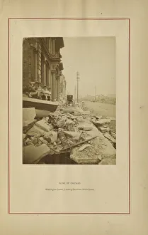 Washington Street Looking East Wells Street George N Washington Street Looking East Wells Street George N