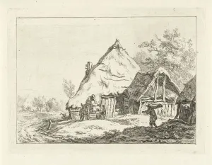 Weagon for a farm, Carel Lodewijk Hansen, c. 1780 - 1840 Weagon for a farm, Carel Lodewijk Hansen, c. 1780 - 1840