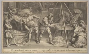 Wheat & Chaff 1728 Engraving sheet 10 1/8 x 16 5/8 Wheat & Chaff 1728 Engraving sheet 10 1/8 x 16 5/8