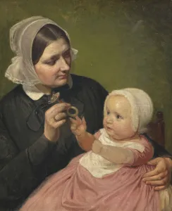 Wilhelm Marstrand Artists Wife Son Poul Artists wife Wilhelm Marstrand Artists Wife Son Poul Artists wife