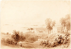 William Henry Bartlett, British (1809-1854), Gowanus Heights, Brooklyn, c. 1836-1837 William Henry Bartlett, British (1809-1854), Gowanus Heights, Brooklyn, c. 1836-1837