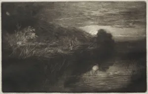 Winchelsea Canal 1877 Francis Seymour Haden British Winchelsea Canal 1877 Francis Seymour Haden British