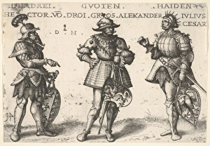 Three Worthy Pagans Hector Alexander Great Julius Caesar