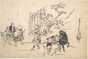 Two Young Samurai Edo period 1615-1868 ca 1680 Two Young Samurai Edo period 1615-1868 ca 1680
