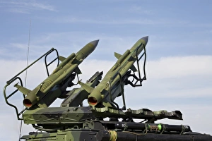 The 2K12 Kub mobile surface-to-air missile system The 2K12 Kub mobile surface-to-air missile system