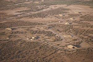 Aerial view of unknown Iraqi installations in northern Iraq Aerial view of unknown Iraqi installations in northern Iraq