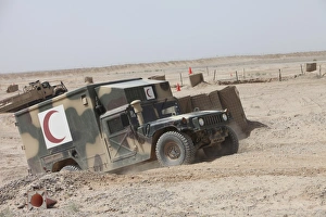 Afghan National Army combat vehicle training at Camp Dwyer, Afghanistan Afghan National Army combat vehicle training at Camp Dwyer, Afghanistan