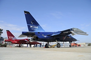 Alenia Aermacchi M-346 Master first and third prototypes Alenia Aermacchi M-346 Master first and third prototypes