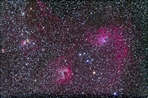 Area of Flaming Star Nebula and complex in Auriga Area of Flaming Star Nebula and complex in Auriga