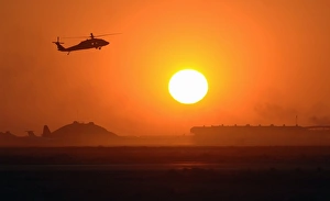 An Army Blackhawk helicopter An Army Blackhawk helicopter