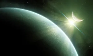 Science Fiction Gallery: Artists concept of Epsilon Eridani, a possible habitable planet