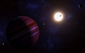 Artists concept of the Kepler-11 planetary system Artists concept of the Kepler-11 planetary system