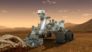 Artists concept of NASAs Mars Science Laboratory Curiosity rover Artists concept of NASAs Mars Science Laboratory Curiosity rover
