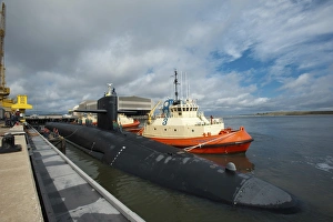 Ballistic missile submarine USS Tennessee at Naval Submarine Base Kings Bay Ballistic missile submarine USS Tennessee at Naval Submarine Base Kings Bay