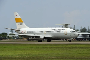 A Boeing 737-200 of the Indonesian Air Force A Boeing 737-200 of the Indonesian Air Force