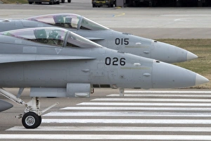 Boeing F/A-18 Hornets of the Swiss Air Force Boeing F/A-18 Hornets of the Swiss Air Force
