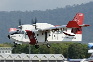 A Bombardier Aerospace CL-415 MP of the Malaysian Maritime Enforcement Agency A Bombardier Aerospace CL-415 MP of the Malaysian Maritime Enforcement Agency