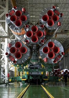 The boosters of the Soyuz TMA-14 spacecraft The boosters of the Soyuz TMA-14 spacecraft