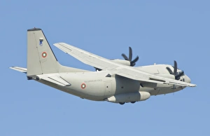 A Bulgarian Air Force C-27J Spartan in flight over Bulgaria A Bulgarian Air Force C-27J Spartan in flight over Bulgaria