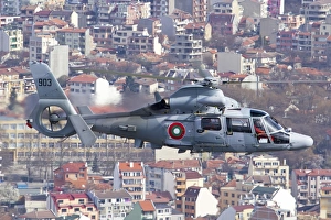 Bulgarian Navy Eurocopter AS-565MB Panther over Varna, Bulgaria Bulgarian Navy Eurocopter AS-565MB Panther over Varna, Bulgaria