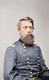 Civil War General Jefferson C. Davis of the Union Army, circa 1860 Civil War General Jefferson C. Davis of the Union Army, circa 1860