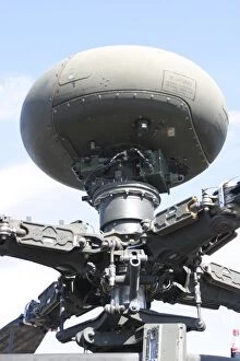 Images Dated 10th September 2006: Close-up of the AH-64 Apache AN / APG-78 Longbow Fire Control Radar