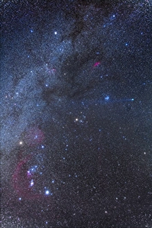 Comet Lovejoy in the winter sky Comet Lovejoy in the winter sky