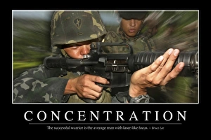 Concentration: Inspirational Quote and Motivational Poster Concentration: Inspirational Quote and Motivational Poster