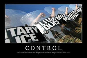 Control: Inspirational Quote and Motivational Poster Control: Inspirational Quote and Motivational Poster