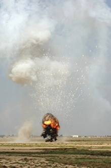 A controlled detonation A controlled detonation