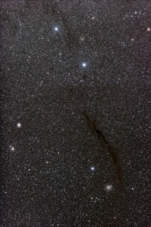 Dark Doodad Nebula in the southern constellation Musca Dark Doodad Nebula in the southern constellation Musca