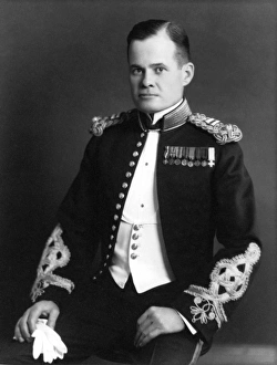 Digitally restored photo of Lewis Chesty Puller as a young captain Digitally restored photo of Lewis Chesty Puller as a young captain