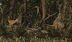 Dinosaurs of the Kayenta Formation of Arizona about 193 million years ago Dinosaurs of the Kayenta Formation of Arizona about 193 million years ago