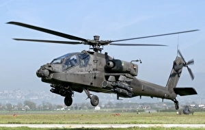 A Dutch AH-64 Apache deployed to Frosinone Air Base, Italy for training A Dutch AH-64 Apache deployed to Frosinone Air Base, Italy for training