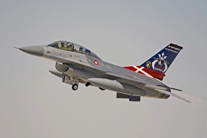 F-16B Fighting Falcon of the Royal Danish Air Force F-16B Fighting Falcon of the Royal Danish Air Force