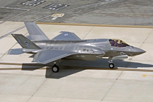 F-35B on the flight line Nellis Air Force Base, Nevada F-35B on the flight line Nellis Air Force Base, Nevada