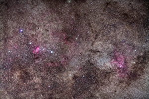 False Comet area in Scorpius along with NGC 6188 nebulosity in Ara False Comet area in Scorpius along with NGC 6188 nebulosity in Ara
