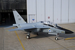 The first M-346I Lavi trainer of the Israeli Air Force The first M-346I Lavi trainer of the Israeli Air Force
