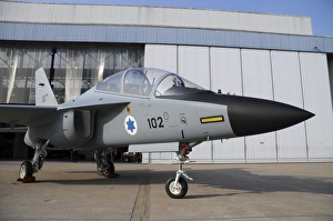 The first M-346I Lavi trainer of the Israeli Air Force The first M-346I Lavi trainer of the Israeli Air Force