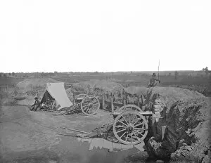 History Gallery: Fortifications in front of Atlanta, Georgia, during the American Civil War
