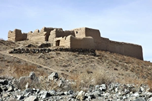 A fortified compound in the village of Akbar Kheyl, Afghanistan A fortified compound in the village of Akbar Kheyl, Afghanistan
