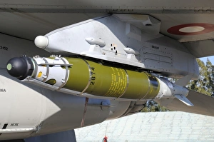 GBU-58 smart bomb loaded on a Royal Danish Air Force F-16A plane GBU-58 smart bomb loaded on a Royal Danish Air Force F-16A plane