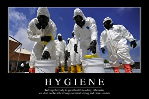 Hygiene: Inspirational Quote and Motivational Poster Hygiene: Inspirational Quote and Motivational Poster