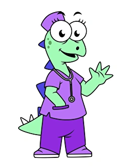 <b class=qtipBold><figcaption>Illustration of a Stegosaurus nurse</figcaption></b><br>Illustration of a Stegosaurus nurse.<br><em>© Stocktrek Images</em> Illustration of a Stegosaurus nurse