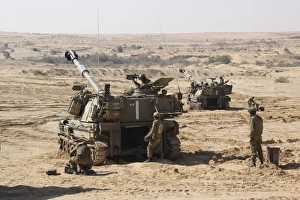 An Israel Defense Force Artillery Corps M109 Doher An Israel Defense Force Artillery Corps M109 Doher