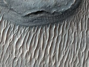 Valles Marineris Gallery: Ius Chasma, a large canyon on Mars in the western region of Valles Marineris