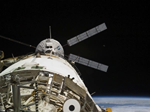 The Johannes Kepler Automated Transfer Vehicle docks to the International Space Station The Johannes Kepler Automated Transfer Vehicle docks to the International Space Station